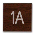 woodgrain door tags